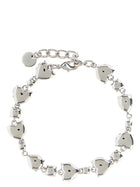 self-portrait Crystal Droplet Bracelet Silver, view 2