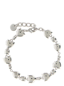 self-portrait Crystal Droplet Bracelet Silver