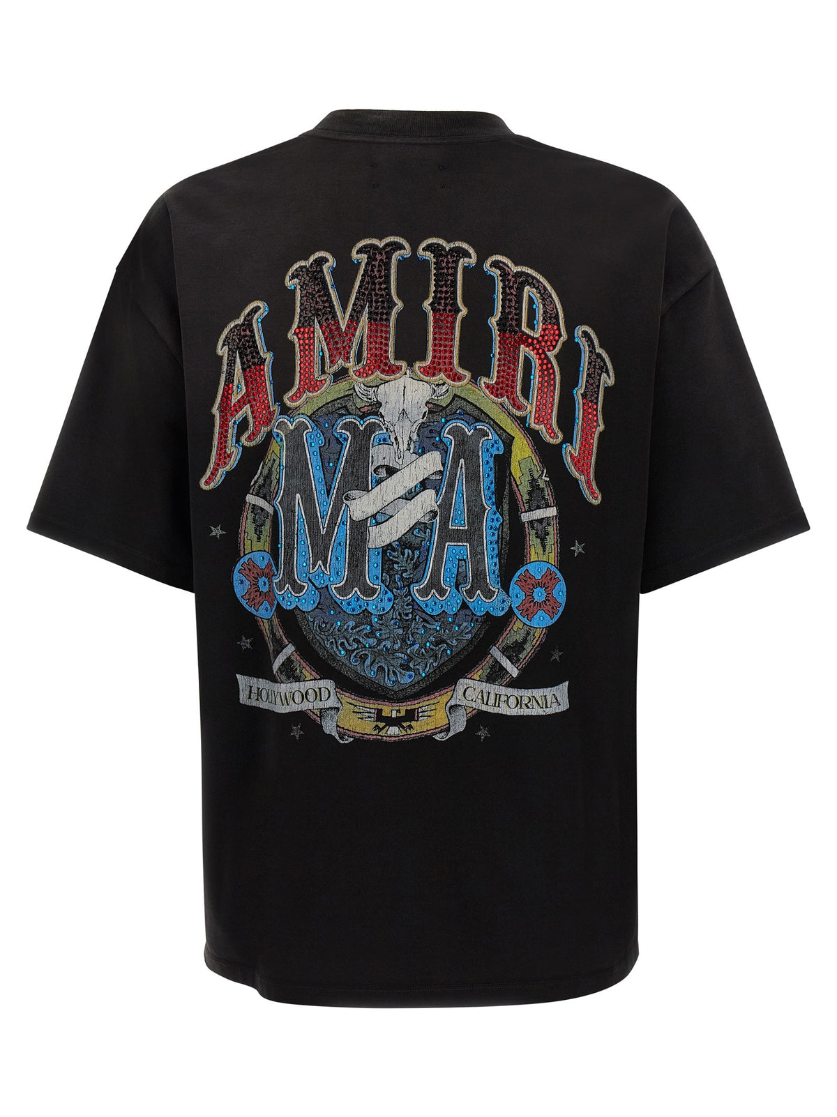 AMIRI Crystal Hollywood Shirt Black