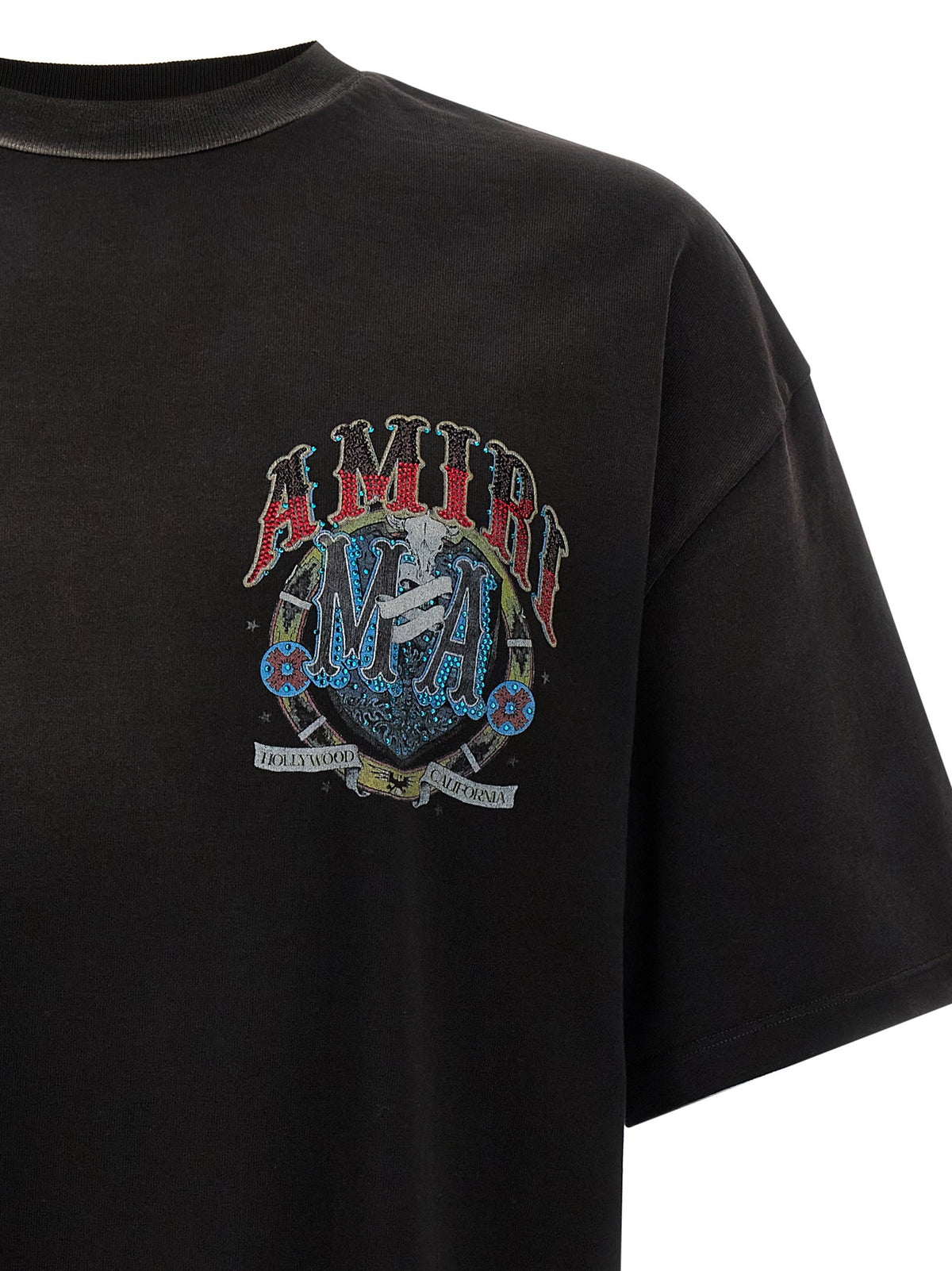 AMIRI Crystal Hollywood Shirt Black