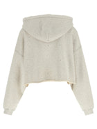 Golden Goose Crystal Hoodie Grey, view 2