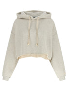 Golden Goose Crystal Hoodie Grey