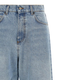 Giuseppe Di Morabito Crystal Jeans + Leggings Gold
