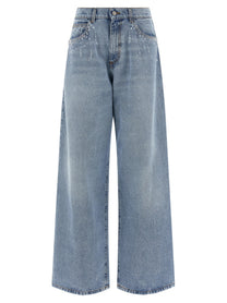 Giuseppe Di Morabito Crystal Jeans Blue
