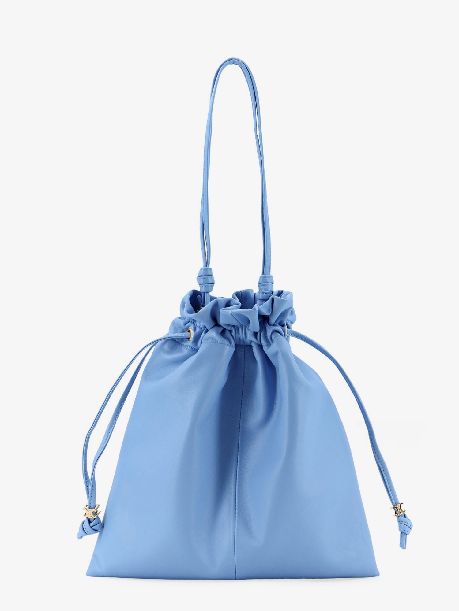Celine Women's Crystal Leather Crossbody Bag Blue
