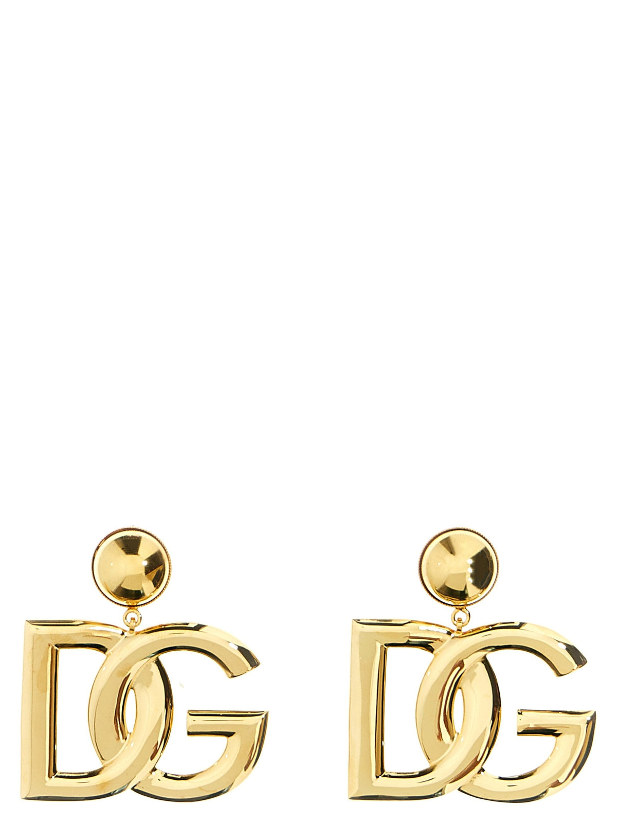 Dolce &amp; Gabbana Crystal Earrings Gold