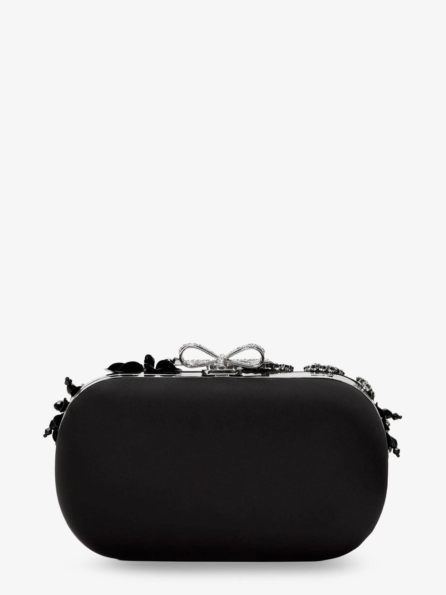 self-portrait Women's Crystals Clutch Bag Black self-portrait