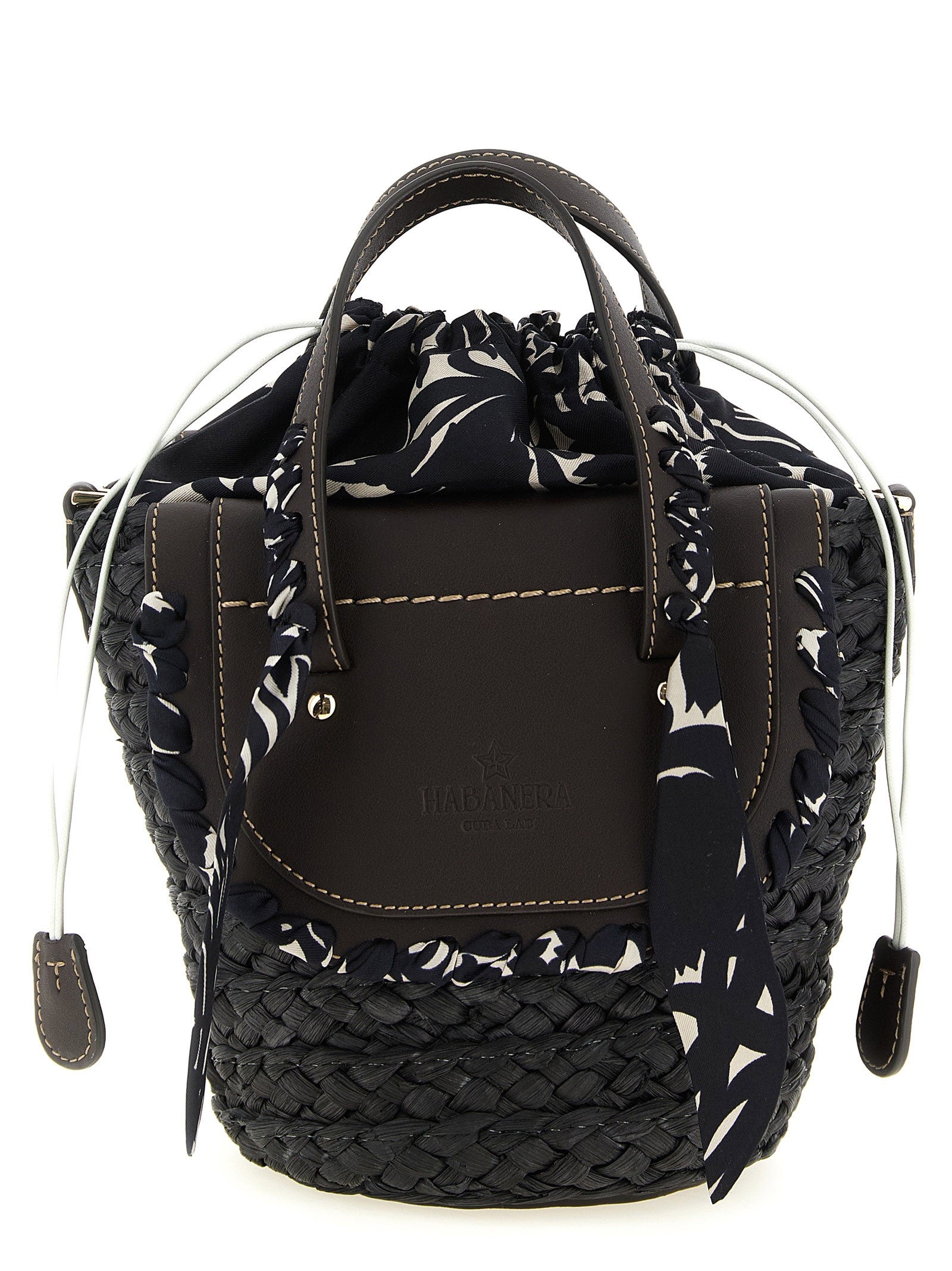 Cuba Lab Cuba Lab San Pa Habanera Silk Handbag Black