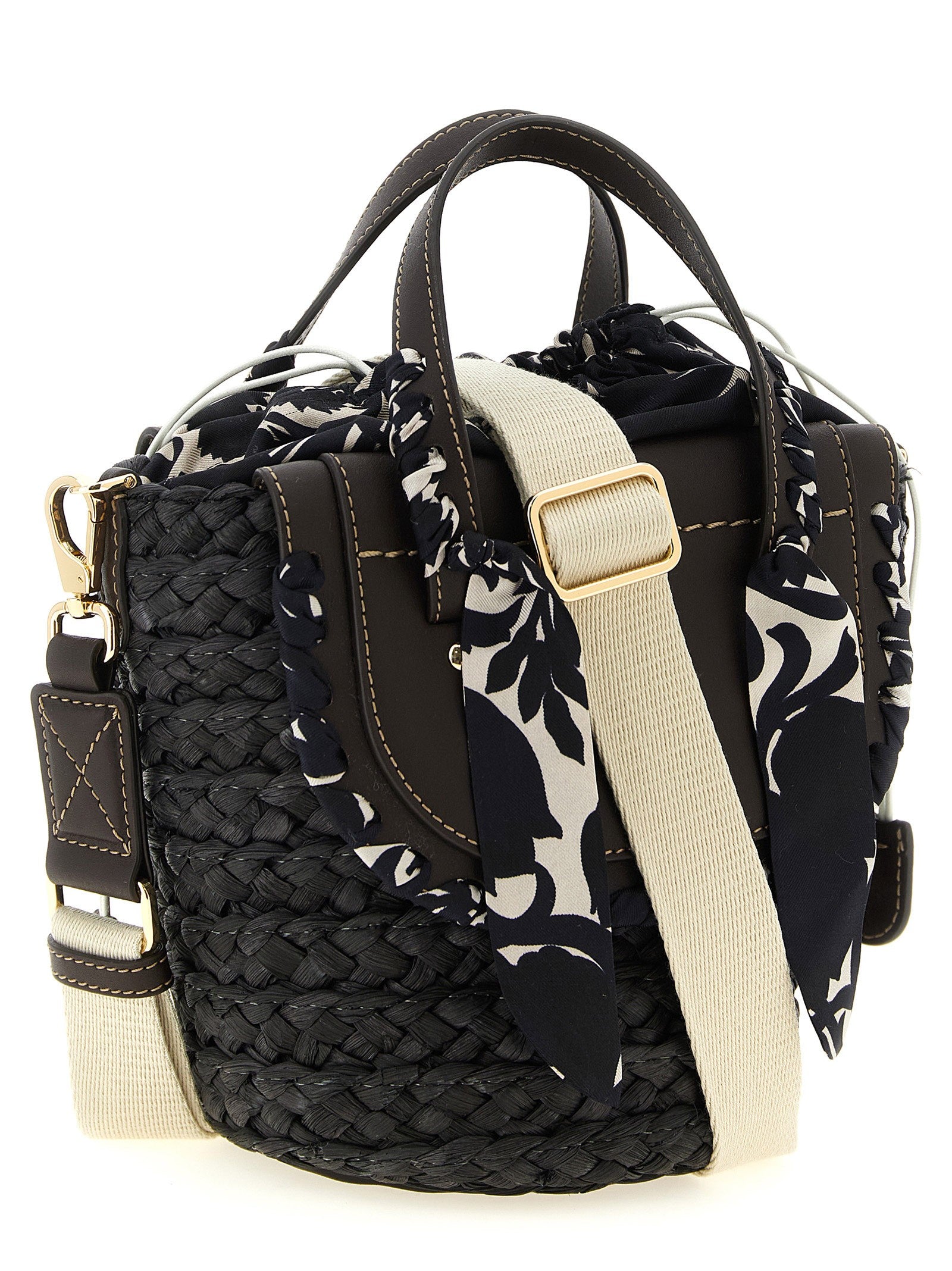 Cuba Lab Cuba Lab San Pa Habanera Silk Handbag Black