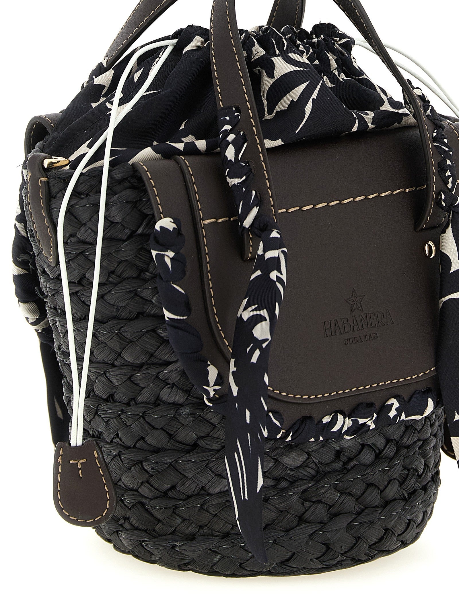 Cuba Lab Cuba Lab San Pa Habanera Silk Handbag Black