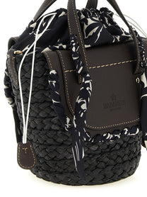 Cuba Lab Cuba Lab San Pa Habanera Silk Handbag Black