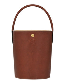 Longchamp Women's Cuir DE Russie Bucket Bag Brown Longchamp