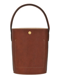 Longchamp Women's Cuir DE Russie Bucket Bag Brown Longchamp