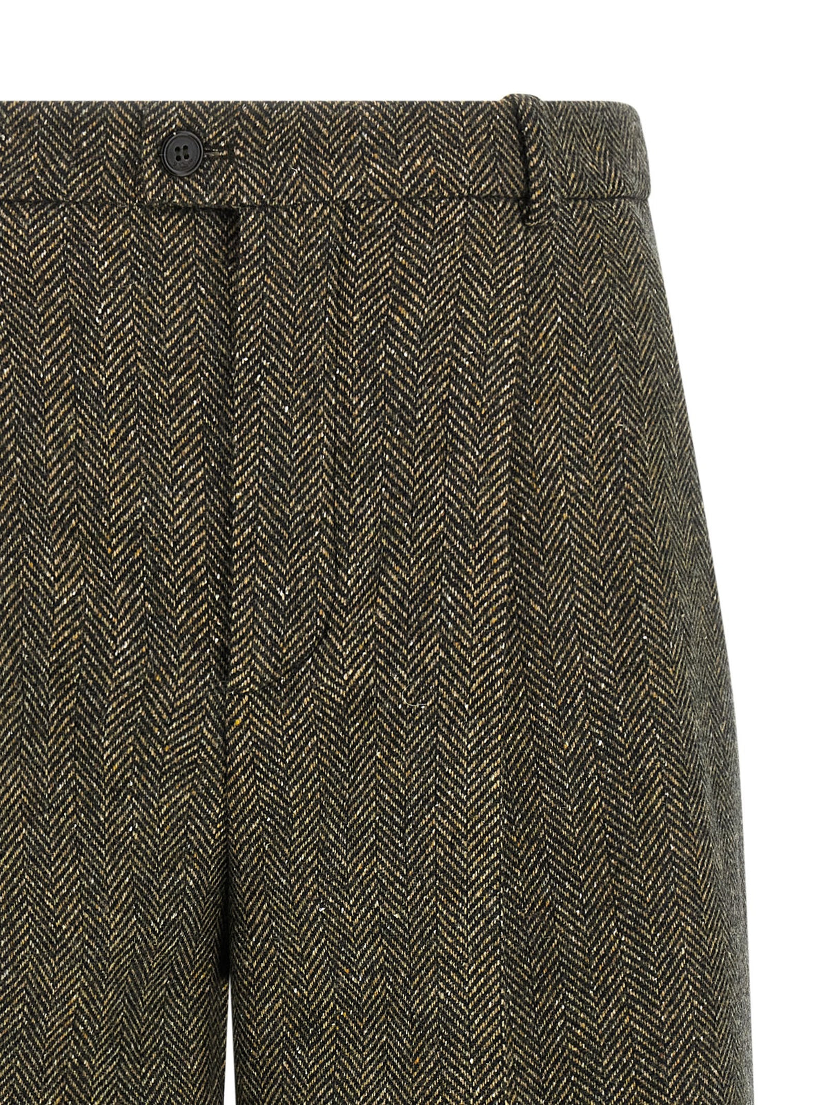 Saint Laurent Culotte Pants Brown