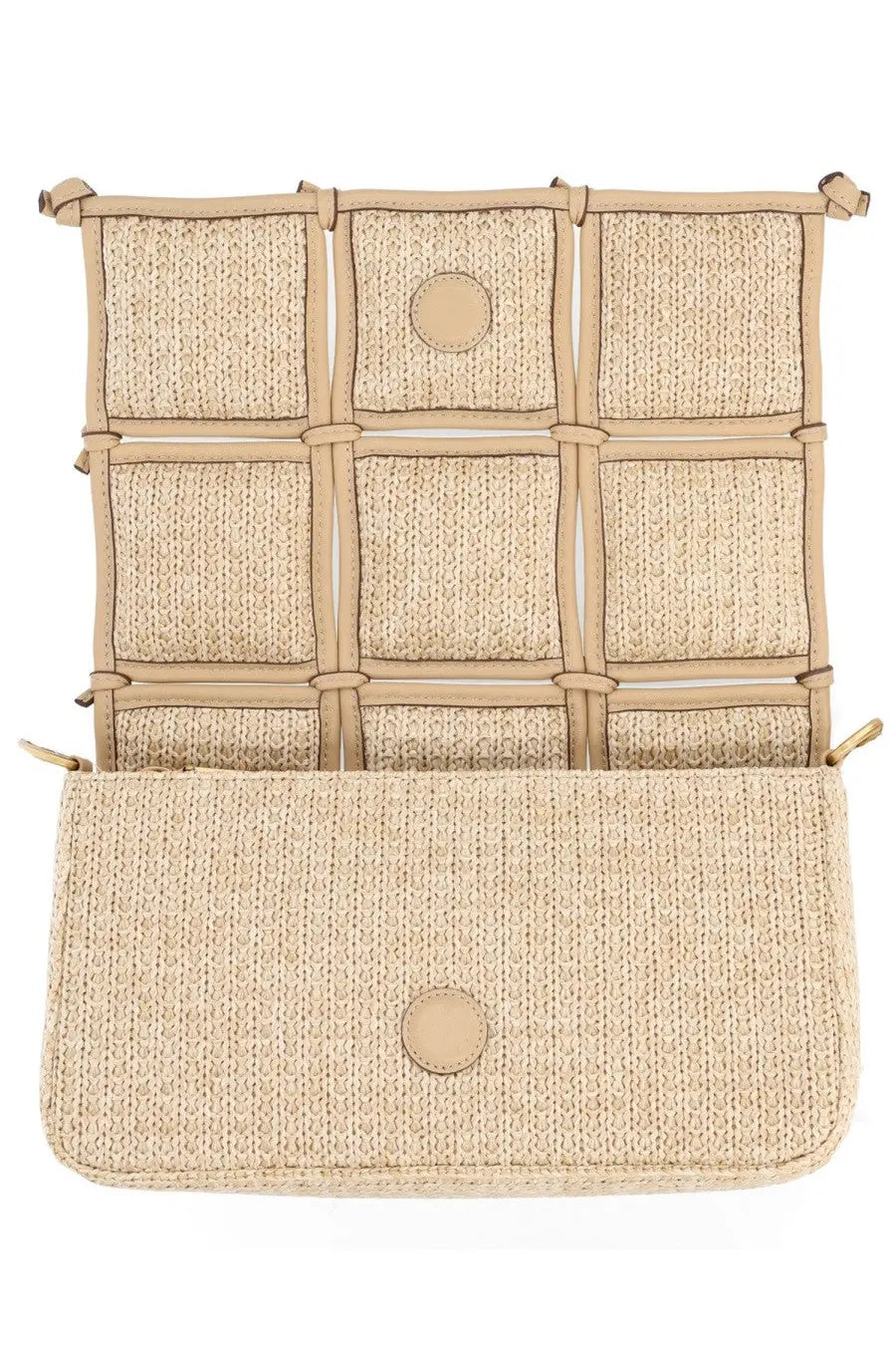 Cult Gaia Women's Gaia Puff Bag Beige, view 4