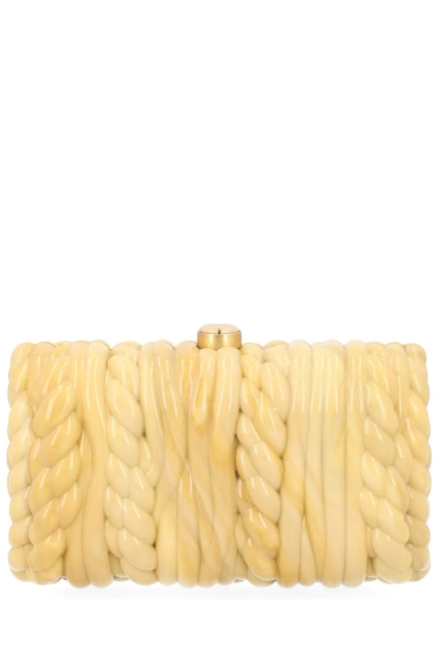 Cult Gaia Women's Helene Clutch Beige, view 3