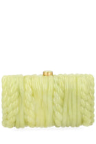 Cult Gaia Women's Helene Clutch Green, view 3