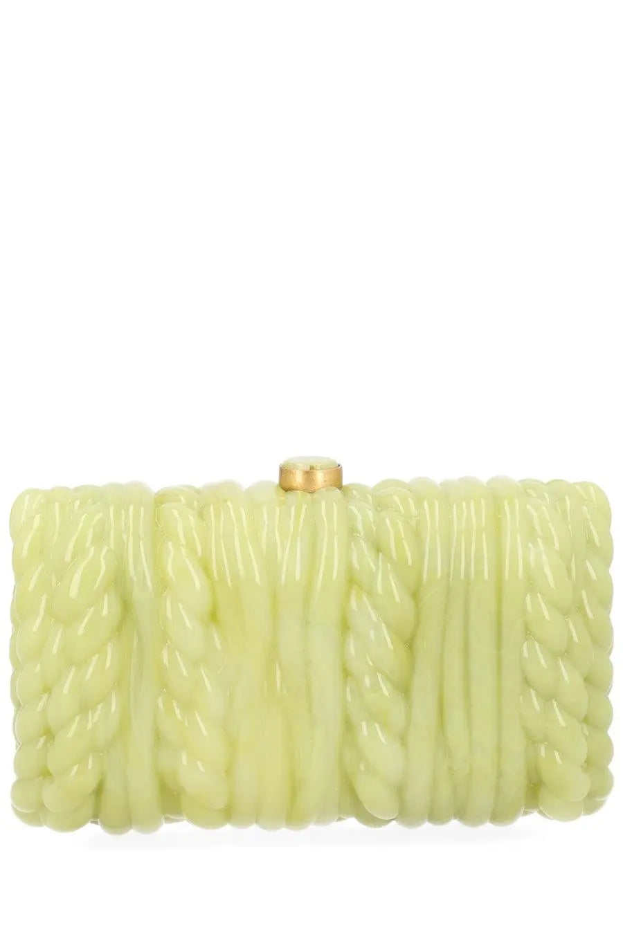 Cult Gaia Women's Helene Clutch Green, view 3