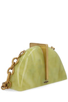 Cult Gaia Women's Laguna Clutch Green, view 2