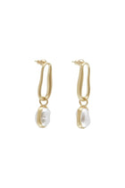 Cult Gaia Women's True Earrings Gold, view 2