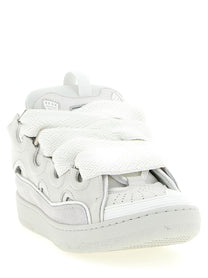 LANVIN Curb Sneakers White