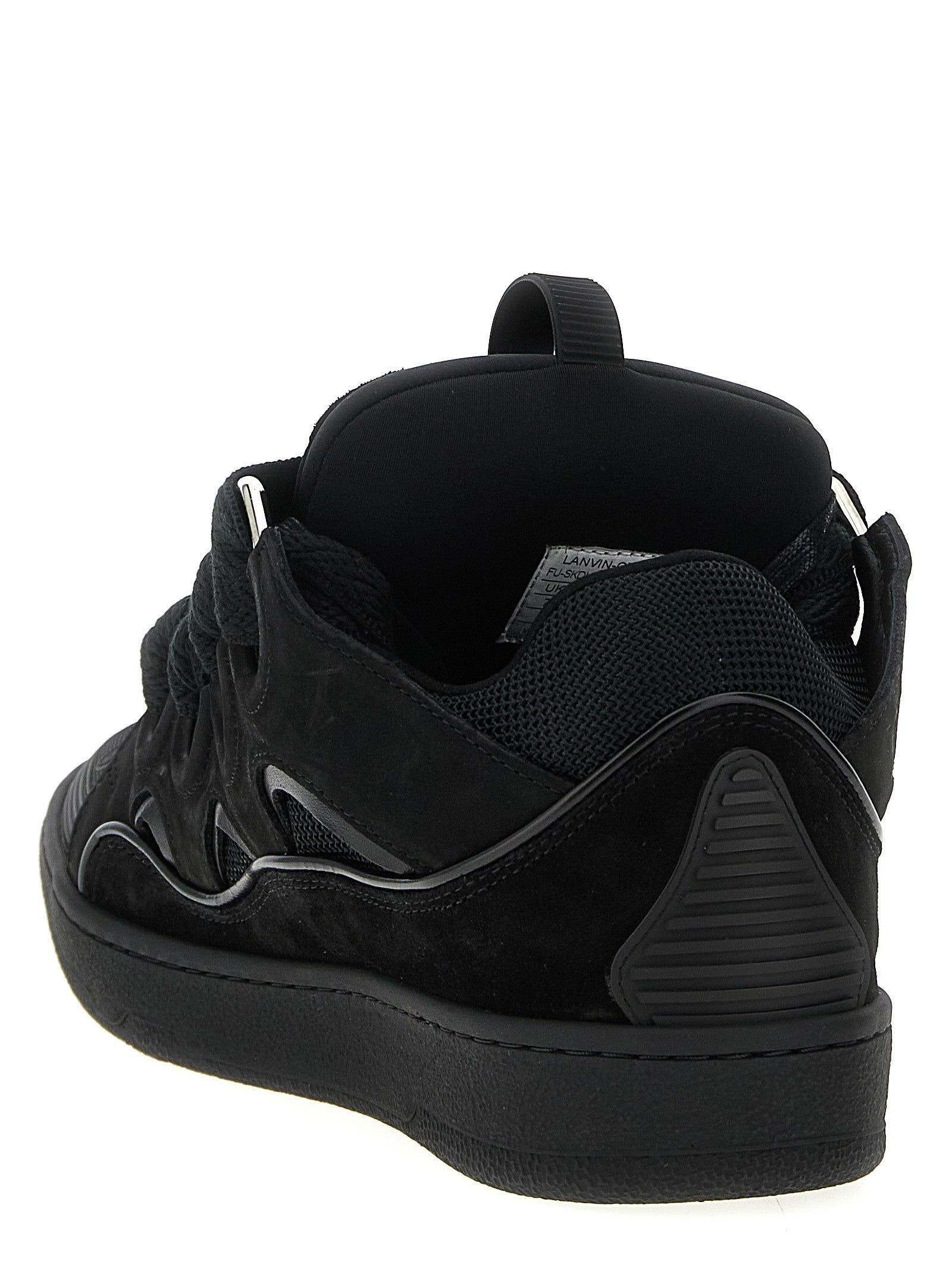 LANVIN Curb Sneakers Black