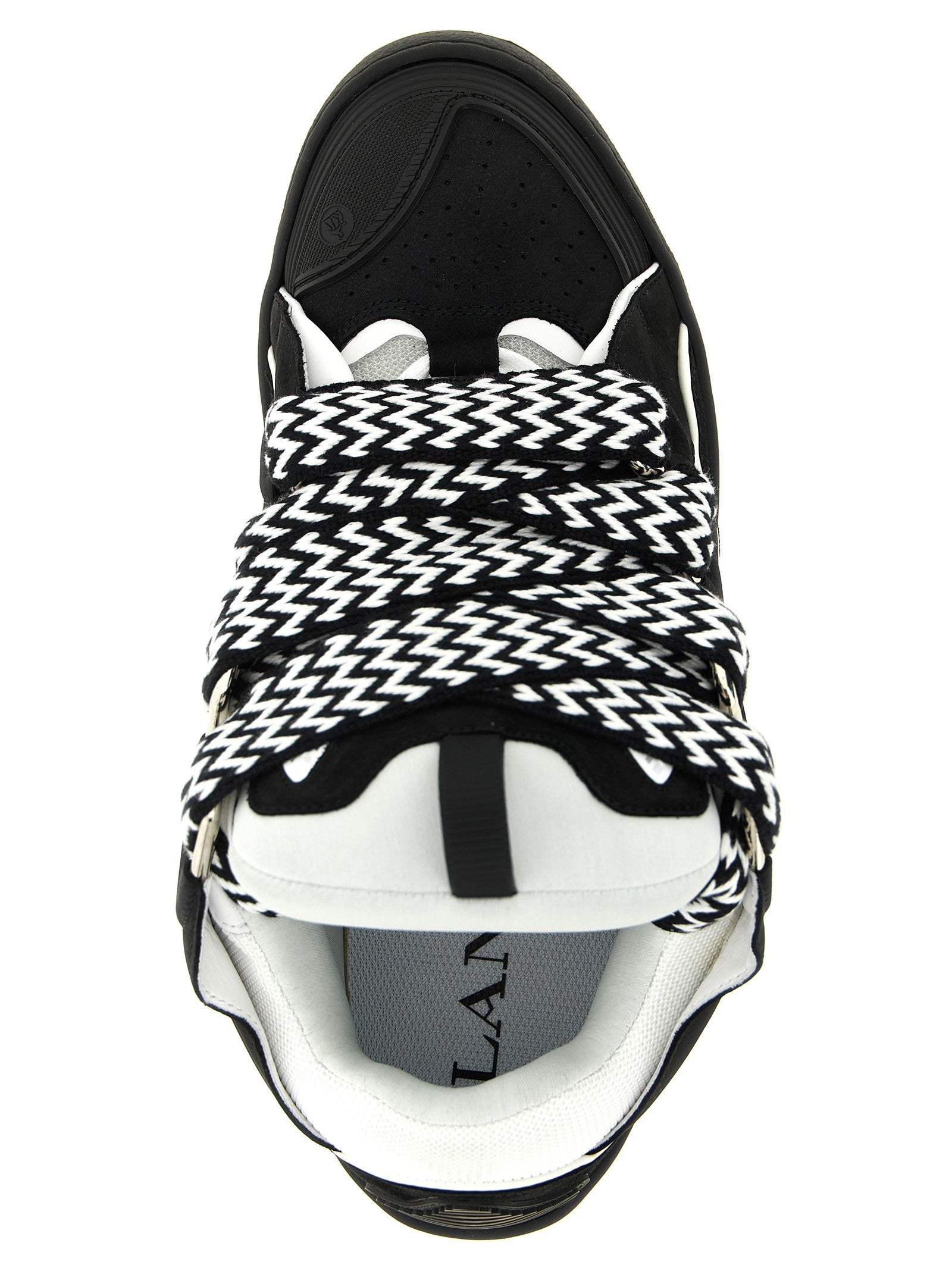 LANVIN Curb Sneakers White