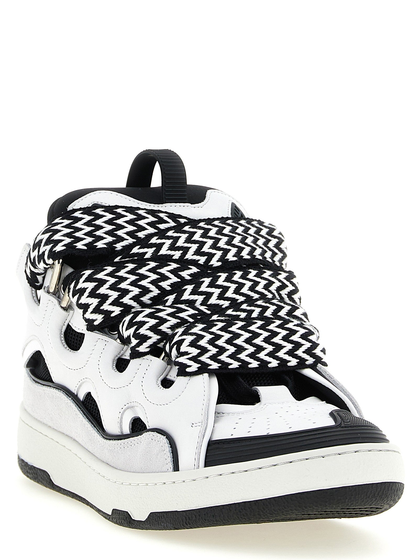 LANVIN Curb Sneakers White