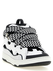 LANVIN Curb Sneakers White