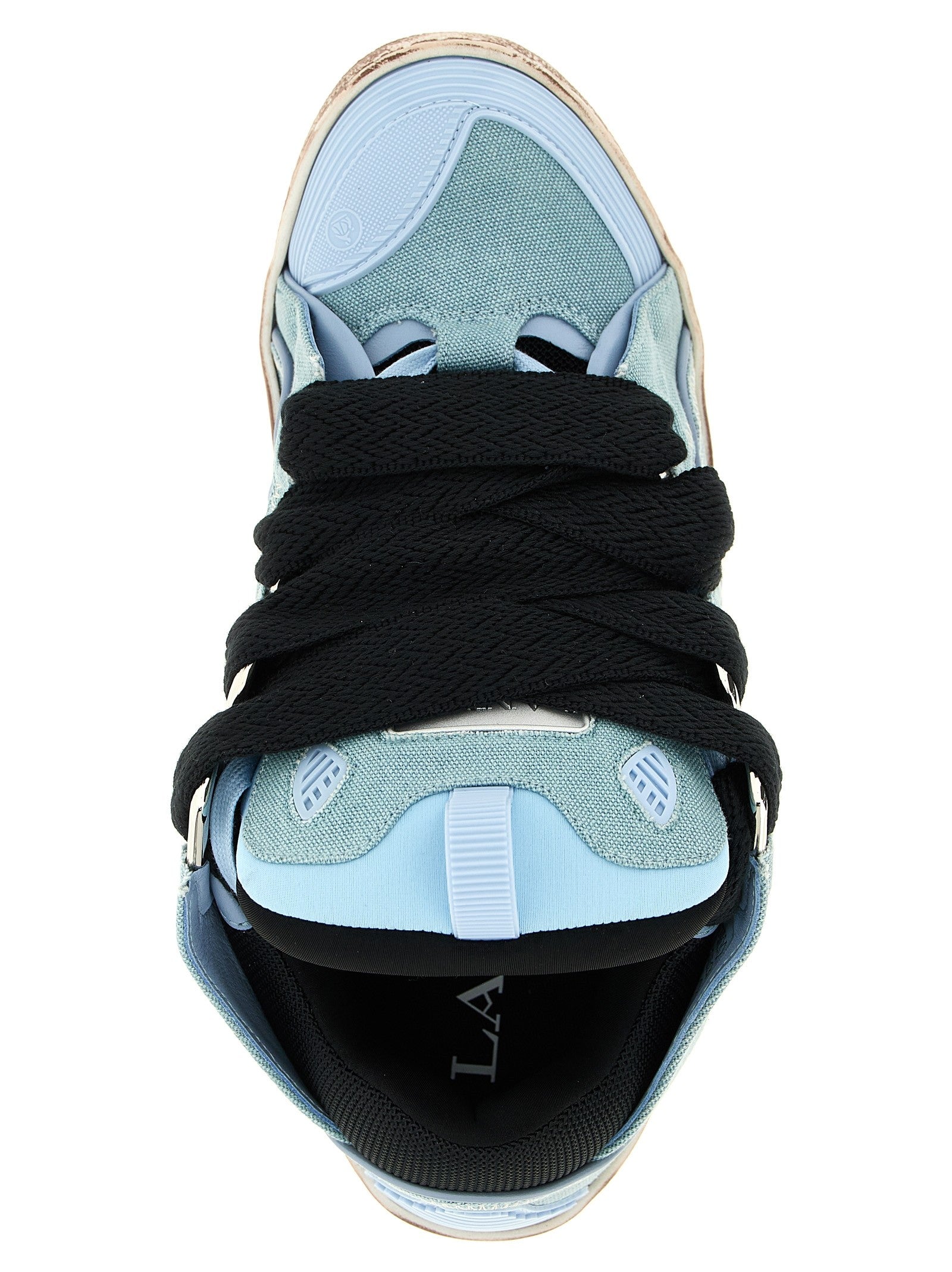 LANVIN Curb Sneakers Blue
