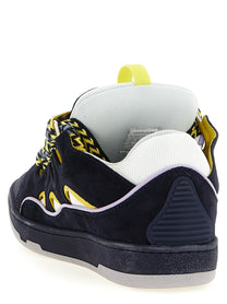 LANVIN Curb Sneakers Blue