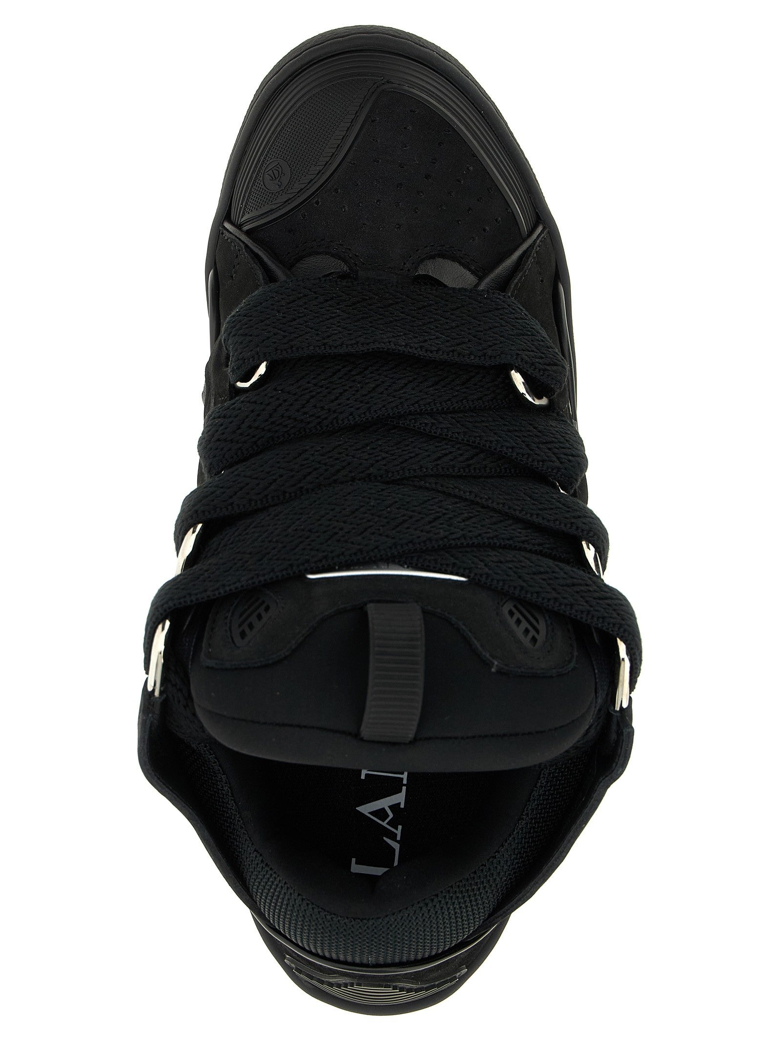 LANVIN Curb Sneakers Black