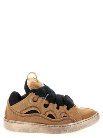 LANVIN Curb Sneakers Brown