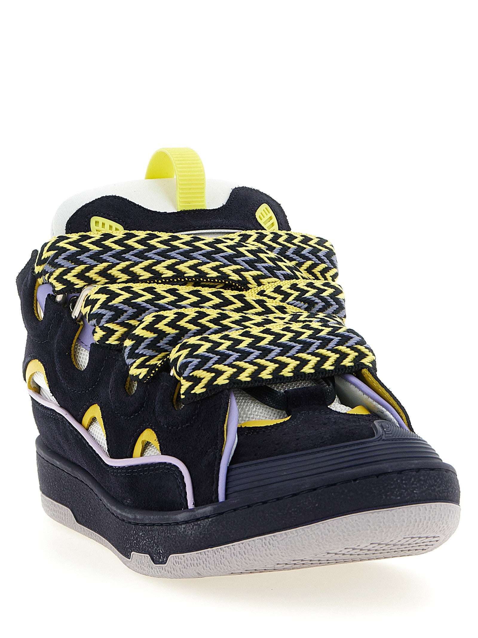 LANVIN Curb Sneakers Blue