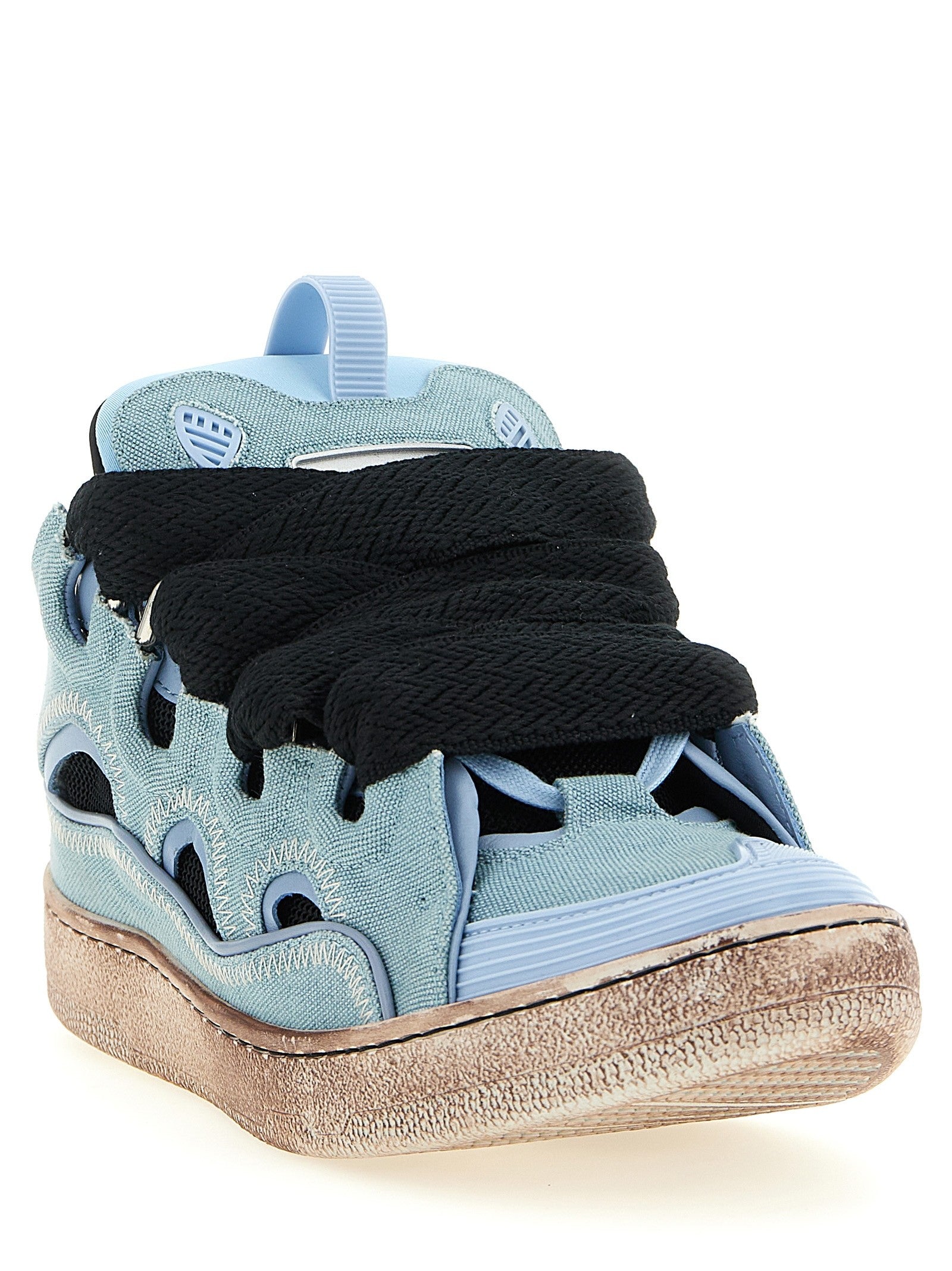 LANVIN Curb Sneakers Blue