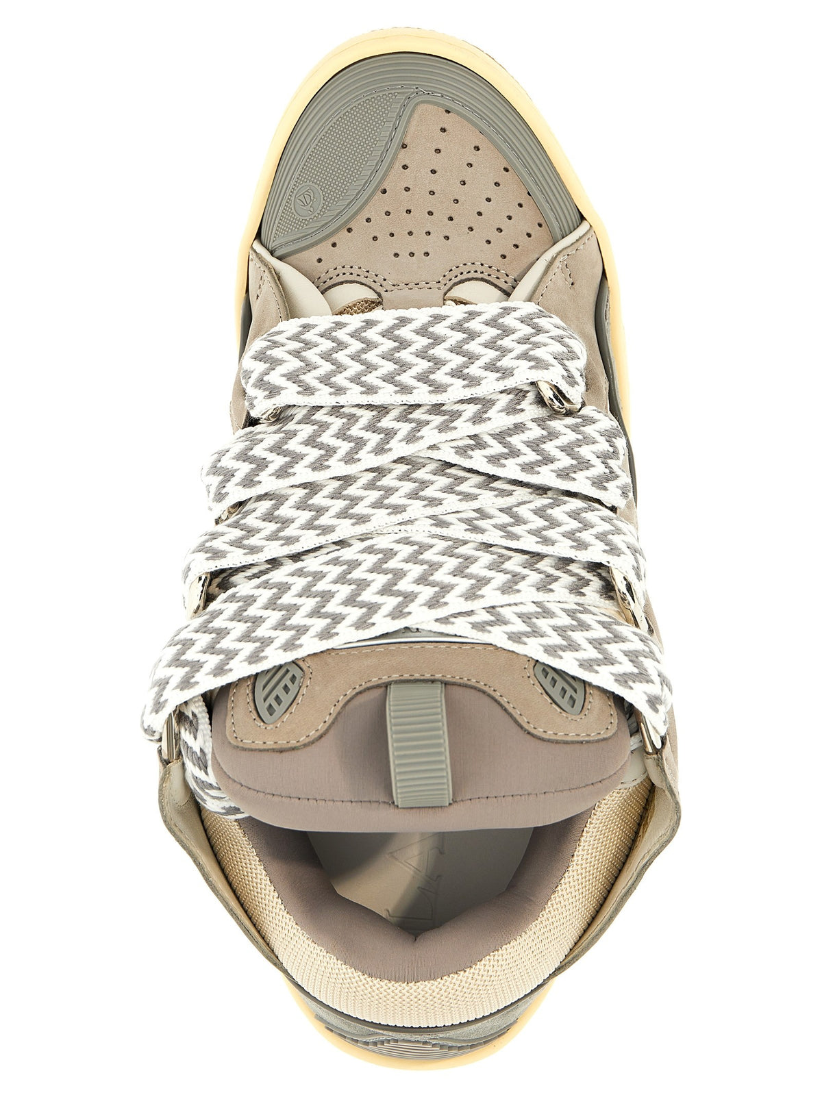 LANVIN Curb Sneakers Grey, view 4