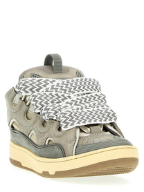 LANVIN Curb Sneakers Grey, view 2