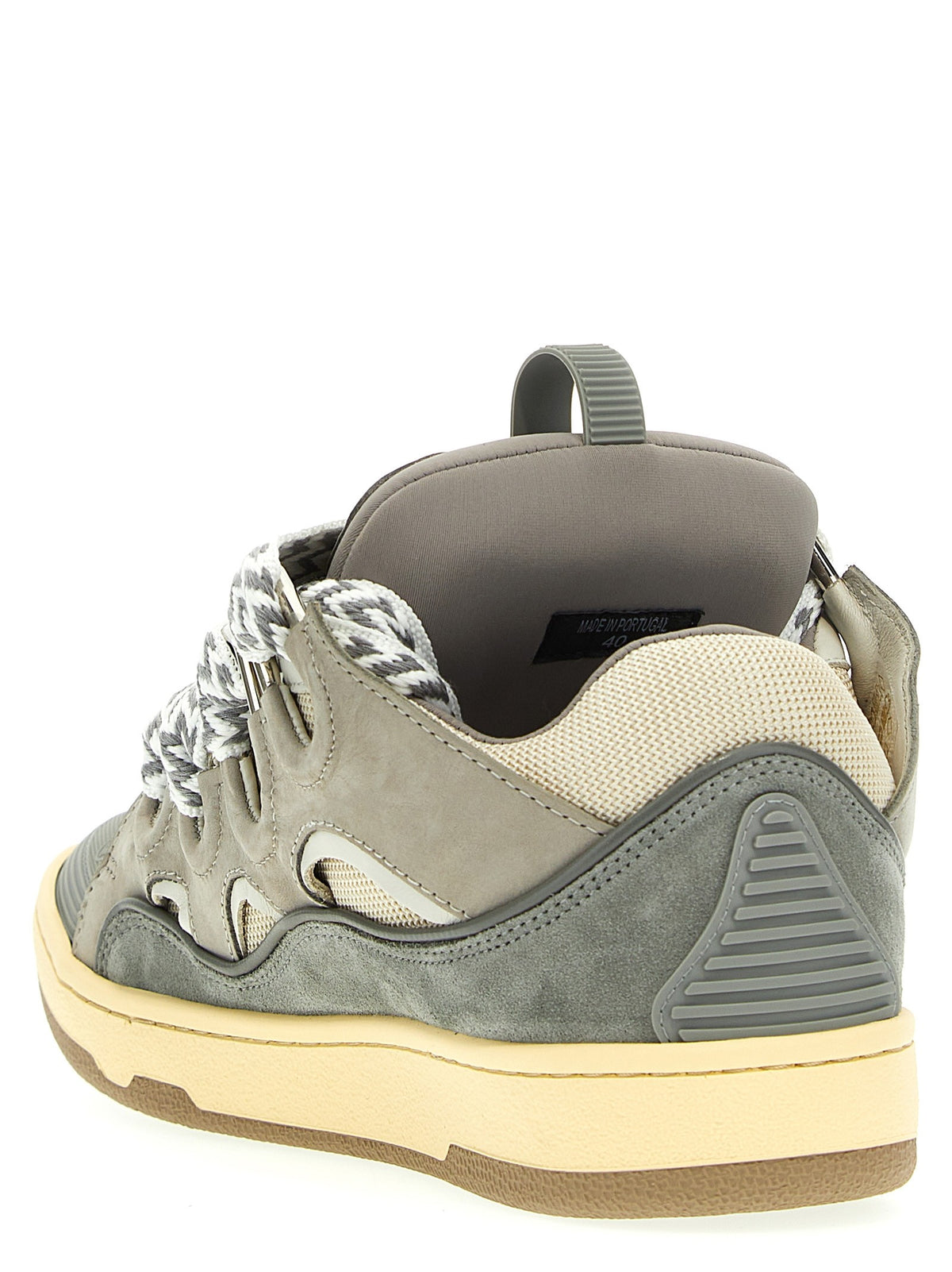 LANVIN Curb Sneakers Grey, view 3