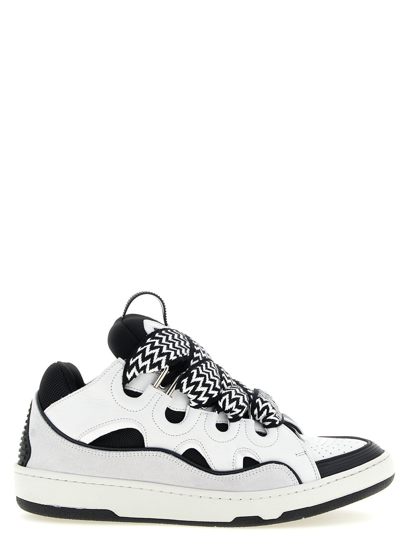 LANVIN Curb Sneakers White