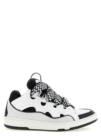 LANVIN Curb Sneakers White