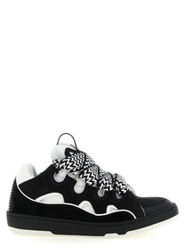 LANVIN Curb Sneakers White