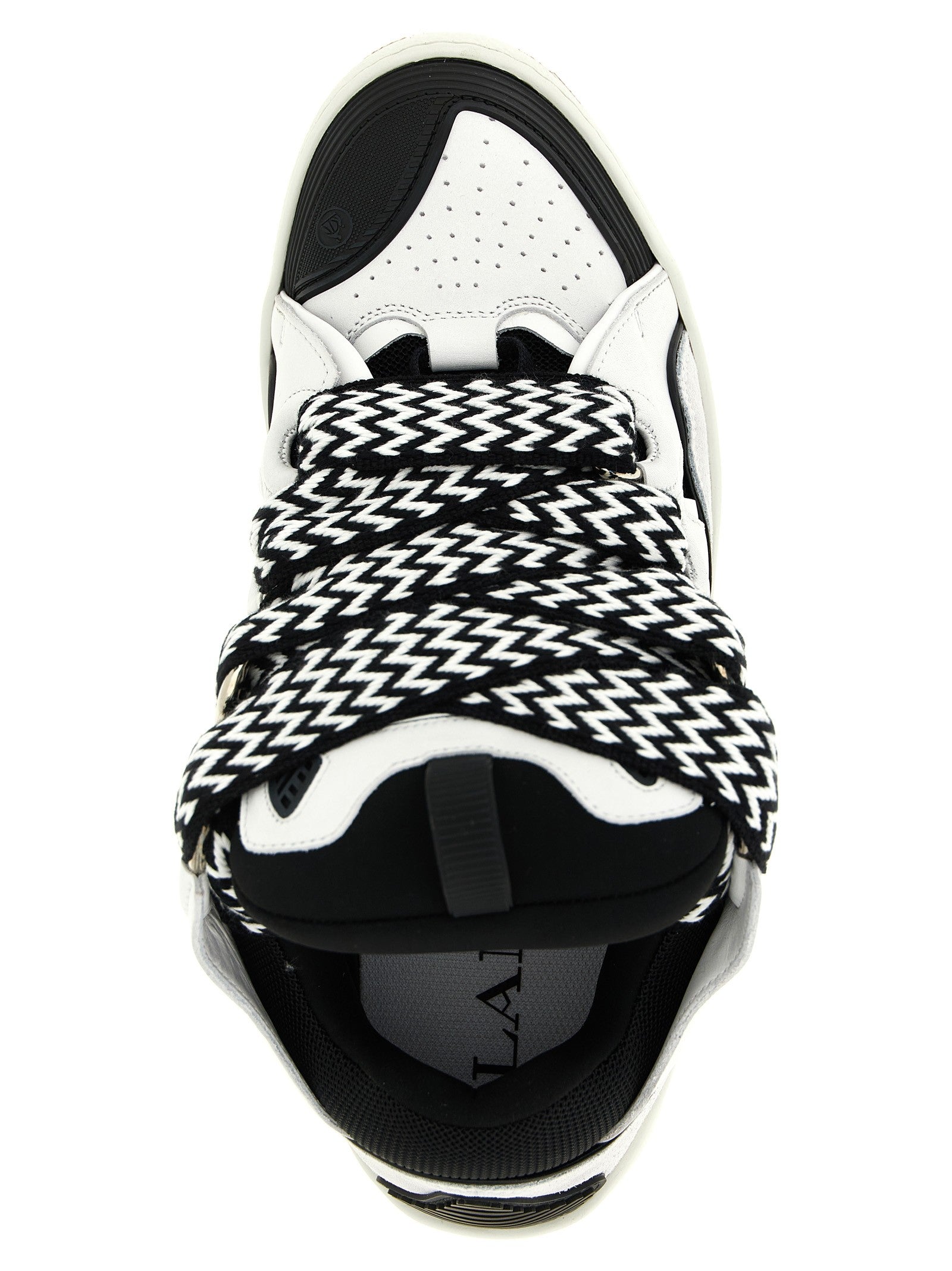 LANVIN Curb Sneakers White