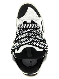 LANVIN Curb Sneakers White