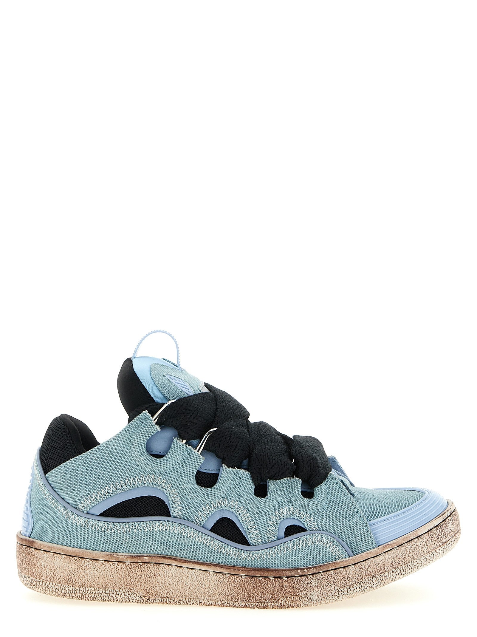 LANVIN Curb Sneakers Blue