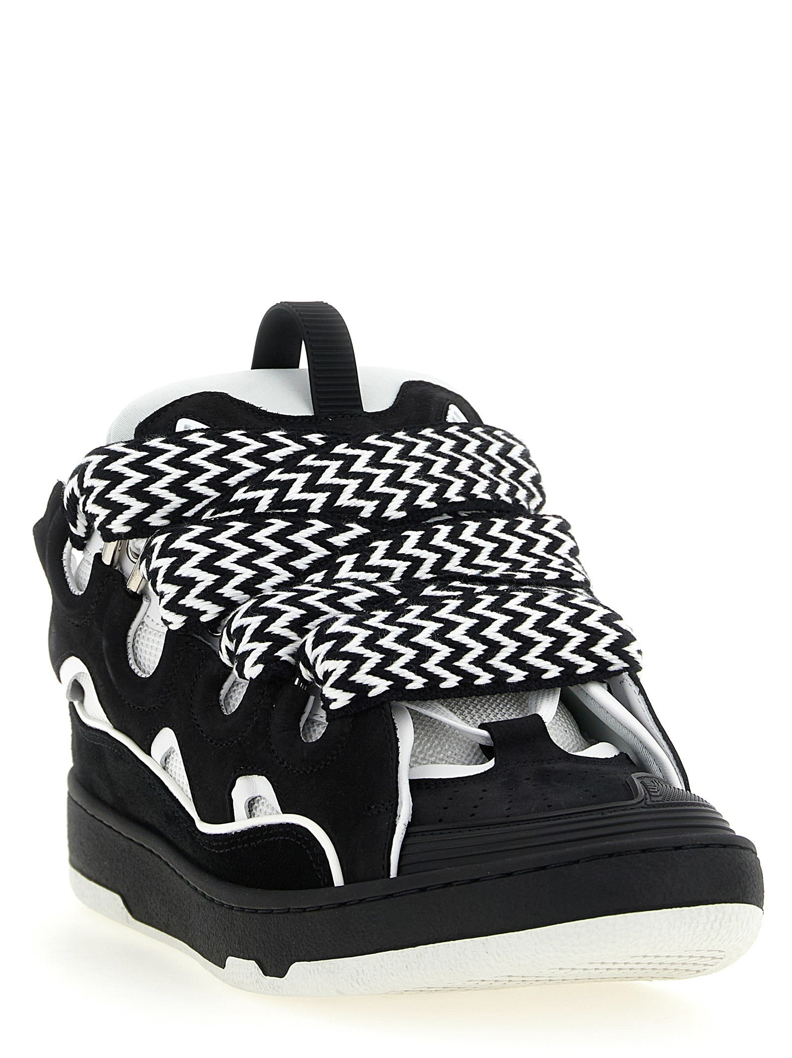 LANVIN Curb Sneakers White