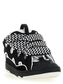 LANVIN Curb Sneakers White