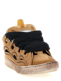 LANVIN Curb Sneakers Brown
