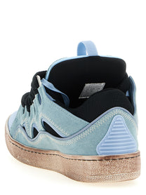 LANVIN Curb Sneakers Blue