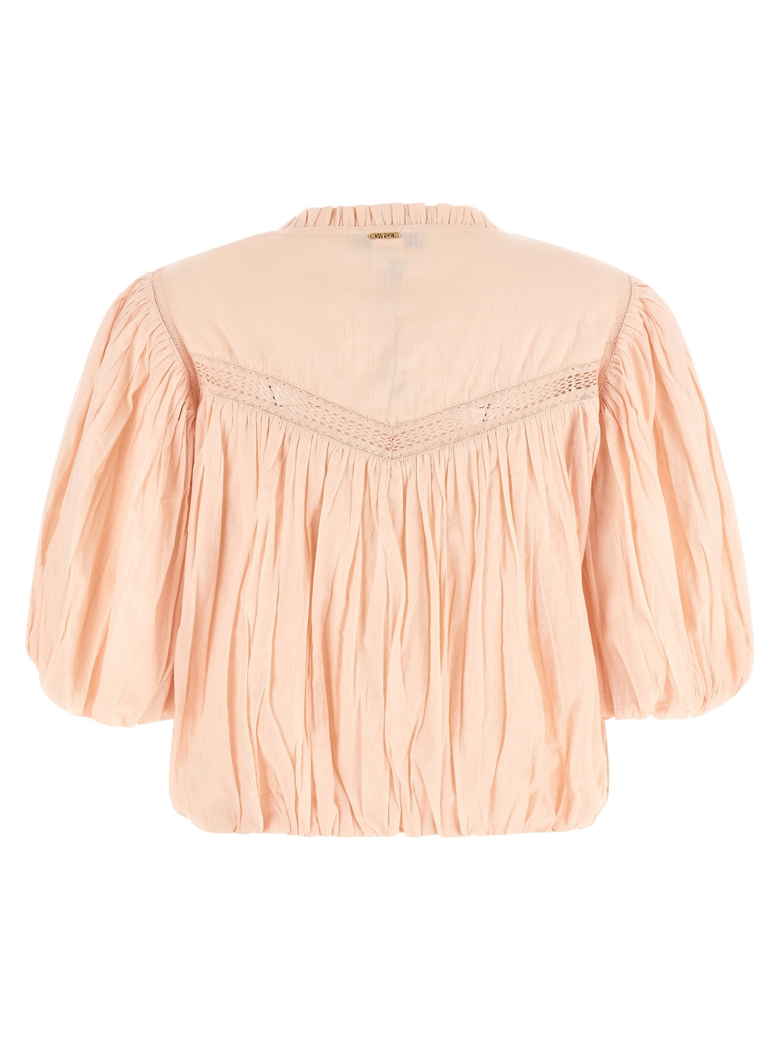 TWINSET Curled Blouse Blue