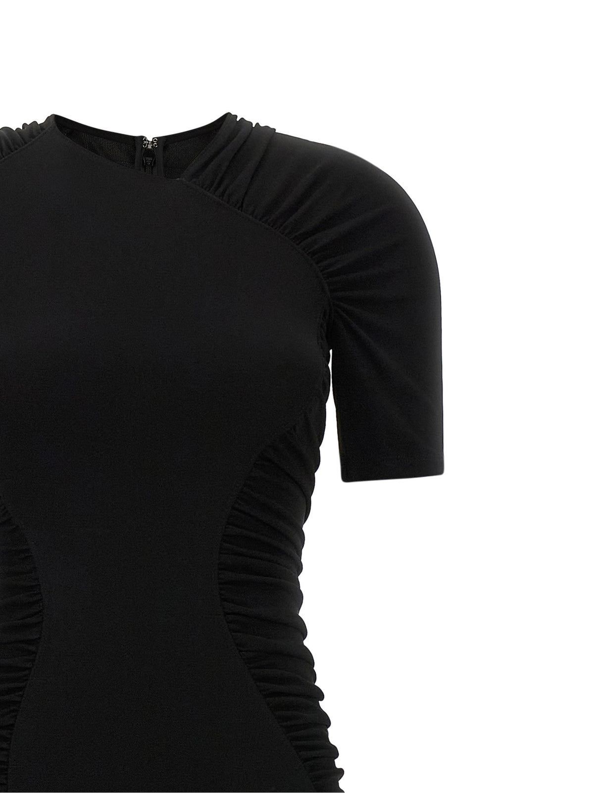 Victoria Beckham Curling Dress Black